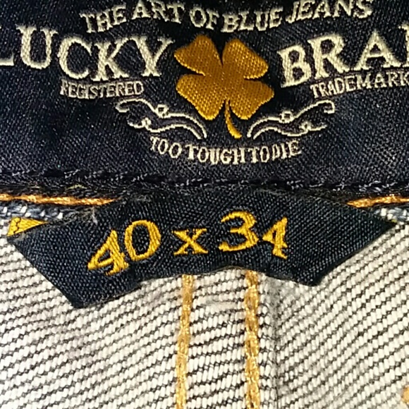 Men's Lucky Brand 329 Classic Straight Jeans - Picture 4 of 8